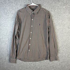 Ralph Lauren Blake Plaid Button Down‎ Shirt Men's Large Green Red Purple